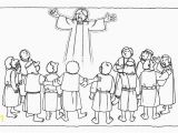 Jesus ascends to Heaven Coloring Page Jesus ascension Coloring Page Awesome Jesus Christ Coloring Pages 7