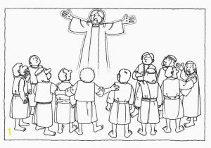 Jesus ascends to Heaven Coloring Page Jesus ascension Coloring Page Awesome Jesus Christ Coloring Pages 7