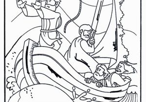 Jesus Calm the Storm Coloring Page 20 Luxury Jesus Calms the Storm Coloring Page