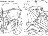 Jesus Calm the Storm Coloring Page Luxury Jesus Calms the Storm Coloring Page Coloring Pages