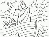 Jesus Calm the Storm Coloring Page Luxury Jesus Calms the Storm Coloring Page Coloring Pages