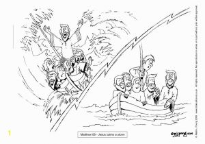 Jesus Calm the Storm Coloring Page Luxury Jesus Calms the Storm Coloring Page Coloring Pages