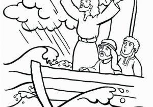Jesus Calm the Storm Coloring Page Printable Coloring Pages Jesus Calms Storm Copy Best the Page In