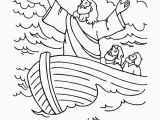 Jesus Calms the Storm Coloring Page Coloring Page for Jesus Calming the Storm Coloring Home