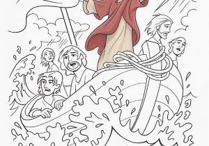 Jesus Calms the Storm Coloring Page Jesus Calms the Storm Coloring Pages Coloring Home