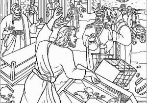 Jesus Clears the Temple Coloring Page Jezus In De Tempel 2 495×720