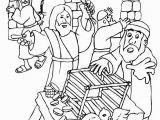 Jesus Clears the Temple Coloring Page Pin by Dina Cerón On Dibujos Biblicos