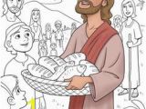 Jesus Feeds 5000 Coloring Page 967 Best Bible Christian theme Images On Pinterest In 2018
