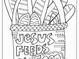 Jesus Feeds the 5000 Coloring Page Jesus Feeds the 5000 Religious Doodles