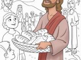 Jesus Feeds the 5000 Coloring Page She Has Links to these Wonderful Colorsheets with Images