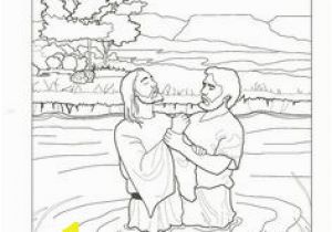 Jesus Getting Baptized Coloring Page 343 Best Baptism Of Jesus Images On Pinterest