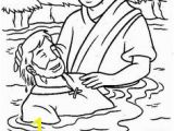 Jesus Getting Baptized Coloring Page 76 Best Jesus Coloring Pages Images On Pinterest