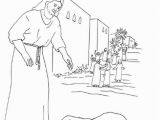 Jesus Heals 10 Lepers Coloring Page Preschool Coloring Pages the 10 Lepers Google Search