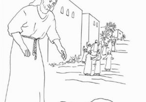 Jesus Heals 10 Lepers Coloring Page Preschool Coloring Pages the 10 Lepers Google Search