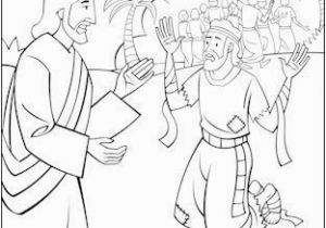 Jesus Heals 10 Lepers Coloring Page Sunday School Coloring Page Jesus and the Ten Lepers