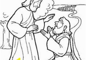 Jesus Heals A Leper Coloring Page 24 Best 10 Lepers Images On Pinterest