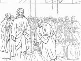 Jesus Heals A Paralyzed Man Coloring Page Jesus Heals the Paralyzed Man Coloring Page From Jesus Mission