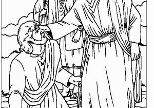 Jesus Heals the Blind Man Coloring Page 23 Best Images About Bible Jesus Heals Blind On Pinterest