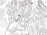 Jesus Heals the Blind Man Coloring Page Jesus Heals the Blind Man Coloring Page at Getdrawings