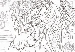 Jesus Heals the Blind Man Coloring Page Jesus Heals the Blind Man Coloring Page at Getdrawings