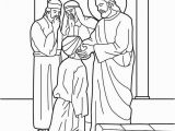 Jesus Heals the Blind Man Coloring Page Jesus Heals the Man Born Blind Bible Coloring Page