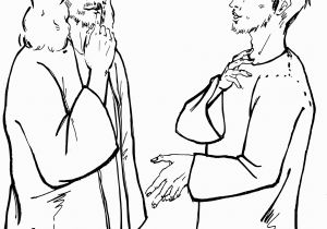 Jesus Heals the Deaf Man Coloring Page 10 Jesus Heals the Deaf Man Coloring Page