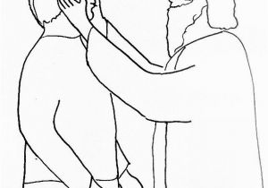 Jesus Heals the Deaf Man Coloring Page Coloring Pages Peter and John Heal A Lame Man