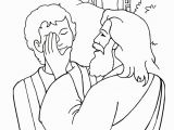 Jesus Heals the Deaf Man Coloring Page Free Coloring Pages Printable Jesus Heals the Blind Man
