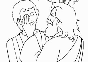 Jesus Heals the Deaf Man Coloring Page Free Coloring Pages Printable Jesus Heals the Blind Man