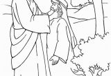 Jesus Heals the Deaf Man Coloring Page Jesus Healing Deaf Man is Miracles Of Jesus Coloring Page