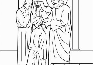 Jesus Heals the Leper Coloring Page 15 New Jesus Heals the Leper Coloring Page