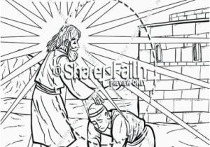 Jesus Heals the Leper Coloring Page Jesus Heals 10 Lepers Coloring Page Beautiful Coloring Pages Luke 16