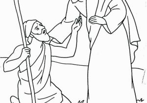 Jesus Heals the Leper Coloring Page Jesus Heals A Blind Man Coloring Page Happy Birthday Baby Jesus