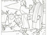 Jesus Heals the Leper Coloring Page Ten Lepers Coloring Page Jesus Heals 10 Lepers Coloring Page Awesome