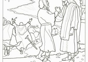 Jesus Heals the Leper Coloring Page Ten Lepers Coloring Page Jesus Heals 10 Lepers Coloring Page Awesome