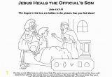 Jesus Heals the Official S son Coloring Page Pin by Trinity Umchurch On Healing the Ficial S son