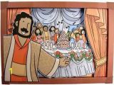 Jesus In Heaven Coloring Page A Meal with Jesus In Heaven 3d Picture