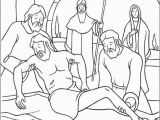 Jesus In Heaven Coloring Page Stations Of the Cross Coloring Pages 14 Jesus is Laid In