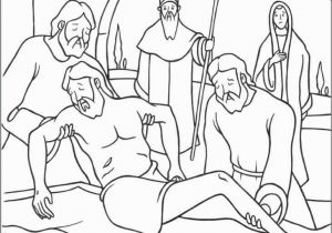 Jesus In Heaven Coloring Page Stations Of the Cross Coloring Pages 14 Jesus is Laid In