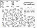 Jesus In Heaven Coloring Page the Parable Of the Lost Sheep