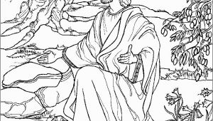 Jesus In the Garden Of Gethsemane Coloring Page Printable Jesus Praying In the Garden Gethsemane Coloring Pages