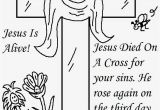 Jesus is Alive Coloring Page Coloring Page Coloring Pages Jesus Resurrection Coloring Page Pages