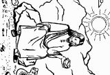 Jesus is Tempted In the Desert Coloring Page Jesus Tempted In the Desert Coloring Page Coloring Pages