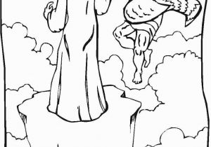 Jesus is Tempted In the Desert Coloring Page Jesus Tempted In the Desert Coloring Page Coloring Pages