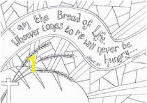 Jesus is the Bread Of Life Coloring Page 707 Best Sunday School Images In 2020