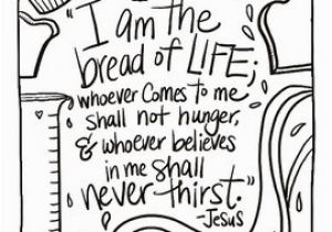 Jesus is the Bread Of Life Coloring Page Bible Verse Coloring Pages Worksheets & Teaching Resources