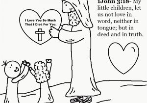 Jesus Loves Me Coloring Page for toddlers Fresh Jesus Loves Me Coloring Sheet Gallery