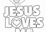 Jesus Loves Me Coloring Page for toddlers Jesus Loves Me Coloring Page Jesus Loves the Little Children