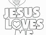 Jesus Loves Me Coloring Page for toddlers Jesus Loves Me Coloring Page Jesus Loves the Little Children