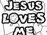 Jesus Loves Me Coloring Page for toddlers Popular Jesus Loves Me Coloring Sheet Page Color Pages for